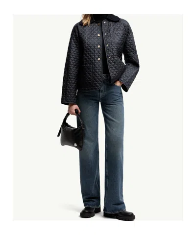 Moncler Jeans With Belt Loops In Blue