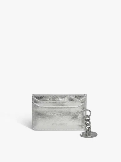 Zadig & Voltaire Sunny Pass Vintage Metal Card Holder