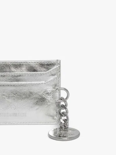 Zadig & Voltaire Sunny Pass Vintage Metal Card Holder