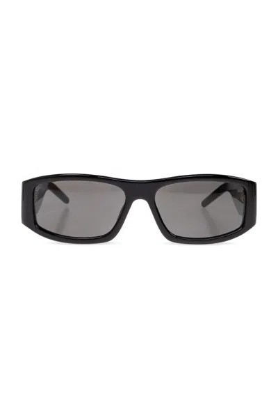 Casablanca Rectangular Sunglasses In Black
