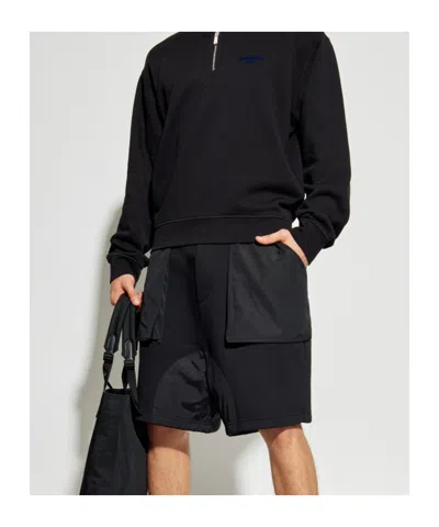 Dsquared2 Panelled Drawstring Shorts In Black
