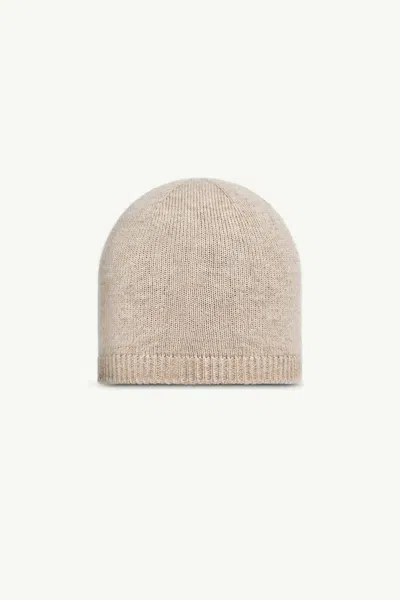 Moncler Cashmere Beanie In Neutral