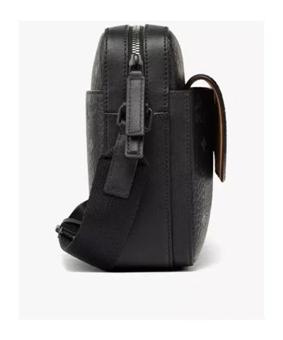 Mcm Medium Aren Visetos Mailman Shoulder Bag
