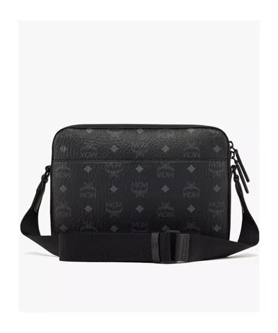 Mcm Medium Aren Visetos Mailman Shoulder Bag