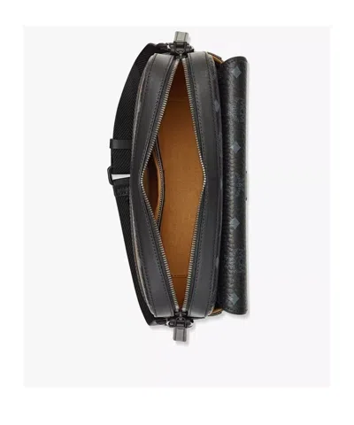 Mcm Medium Aren Visetos Mailman Shoulder Bag