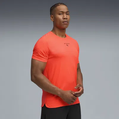Puma X Hyrox Cloudspun Thermoadapt T-shirt Men In Orange