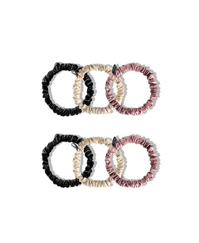 Drowsy Skinny Scrunchie, Set Of 6