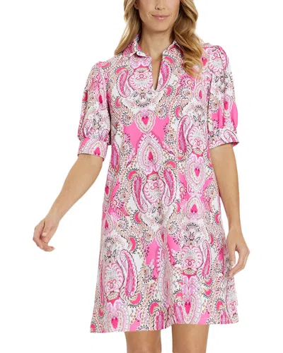 Jude Connally Emerson Dress In Oasis Paisley Peony In Pink