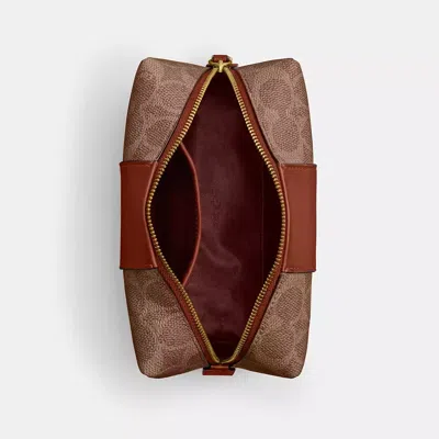 Coach Essential Cosmetic Pouch In Signature Canvas