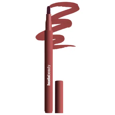 Huda Beauty Lip Contour Lip Stain For 12-hour Wear Cinnamon 0.03 Oz/1 ml