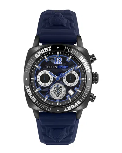 Philipp Plein Sport Wildcat Silicone Strap Watch, 40mm In Blue