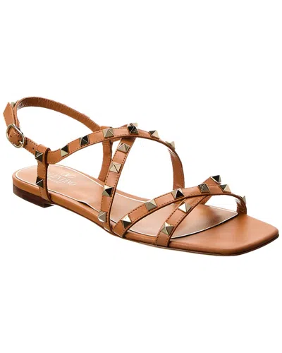 Valentino Rockstud Leather Sandal