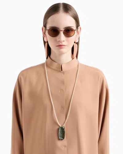 Giorgio Armani Long Necklace With Pendant