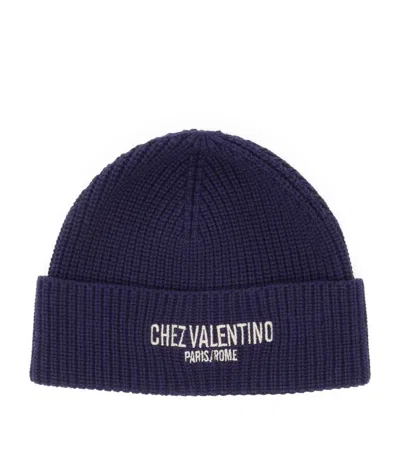 Valentino Cotton-wool Beanie