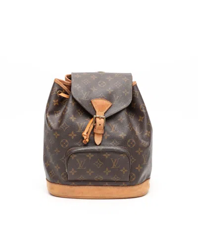 Pre-owned Louis Vuitton Monogram Montsouris Mm Backpack