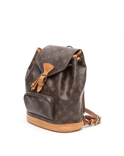 Pre-owned Louis Vuitton Monogram Montsouris Mm Backpack