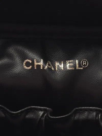 Pre-owned Chanel 2005-2006 Coco Mark Handbag In Black