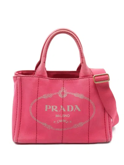 Pre-owned Prada 2000 Canapa Tote Bag