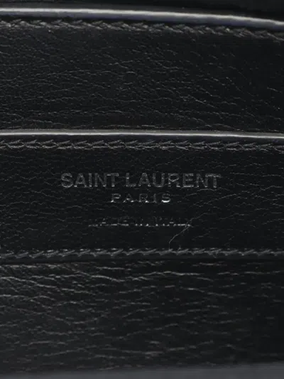 Pre-owned Saint Laurent 2000s West Hollywood Shoulder Bag In Black