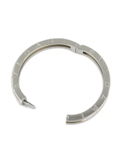Pre-owned Bvlgari 2010s 18k Yellow Gold B-zero1 Bracelet