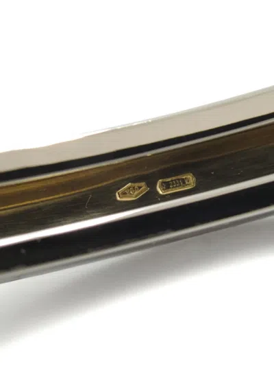 Pre-owned Bvlgari 2010s 18k Yellow Gold B-zero1 Bracelet