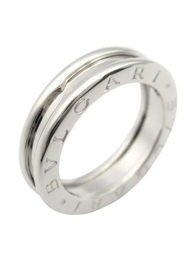 Pre-owned Bvlgari 2010s 18k White Gold B.zero1 Ring