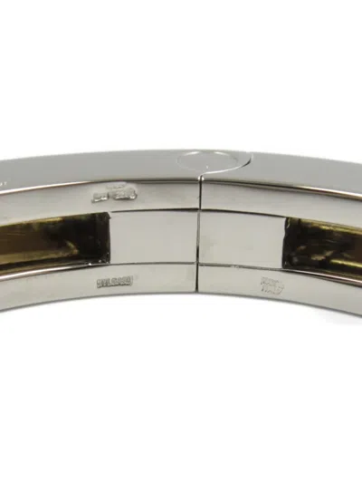 Pre-owned Bvlgari 2010s 18k Yellow Gold B-zero1 Bracelet