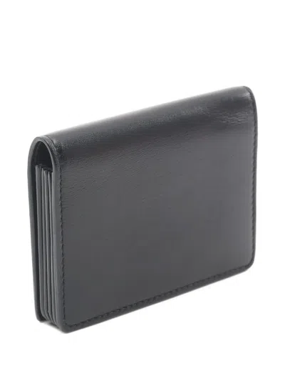 Pre-owned Saint Laurent 2010s Leather Card Case In Black