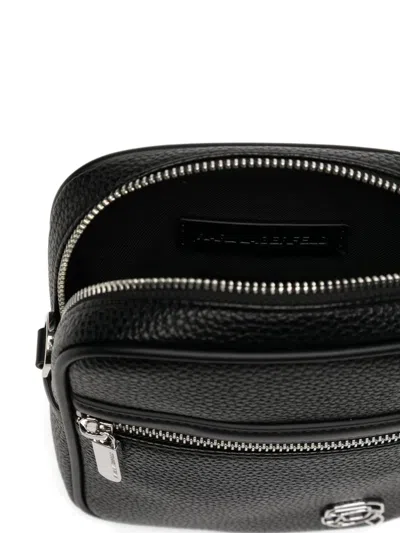 Karl Lagerfeld Small Kikon Bag In Black
