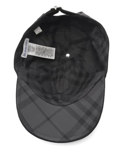 Pre-owned Burberry 2010 Cotton Baseball Cap In Black