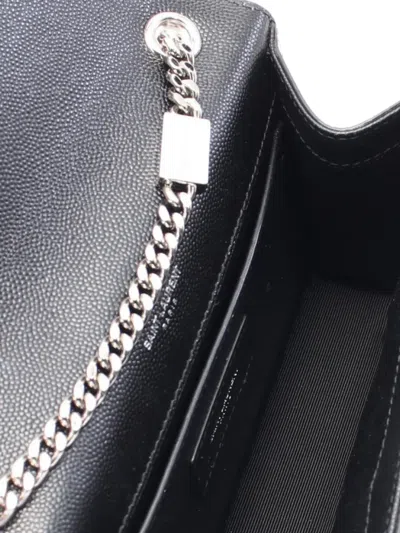 Pre-owned Saint Laurent 2021 Small Kate Shoulder Bag In Black