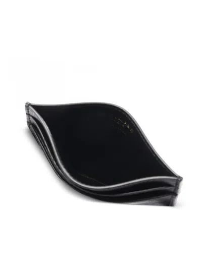 Pre-owned Saint Laurent 2021 Leather Cardholder In Black