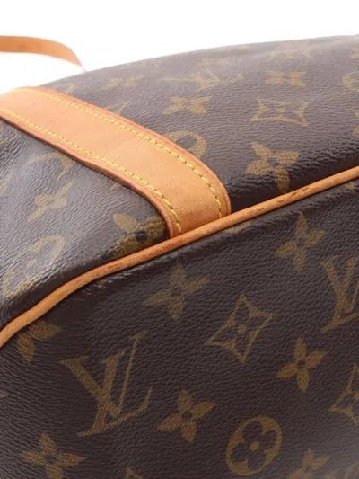Pre-owned Louis Vuitton 2000 Sac Tote Bag In Brown