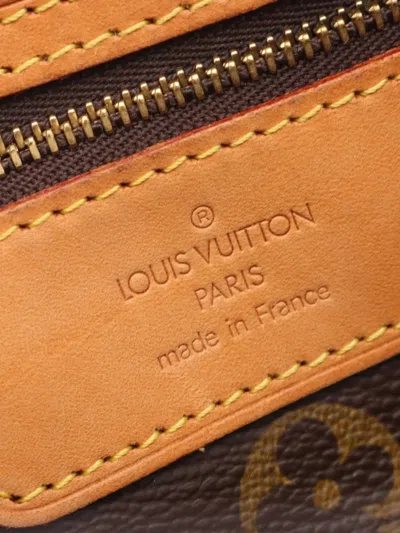 Pre-owned Louis Vuitton 2000 Sac Tote Bag In Brown