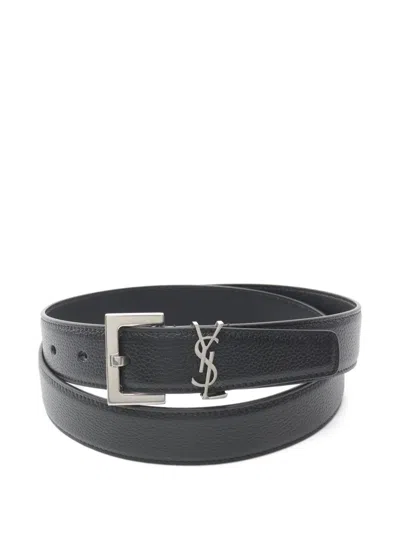 Pre-owned Saint Laurent 2020 Cassandre Belt