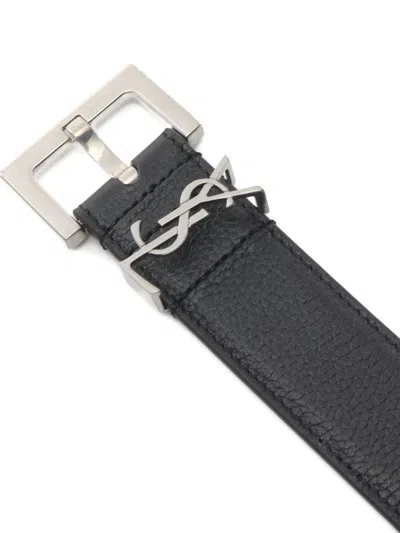 Pre-owned Saint Laurent 2020 Cassandre Belt