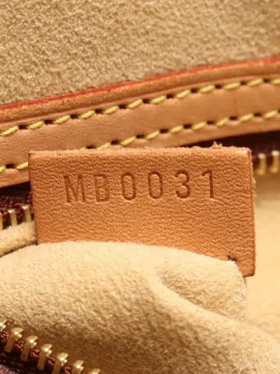 Pre-owned Louis Vuitton 2001 Babylon Shoulder Bag In Brown