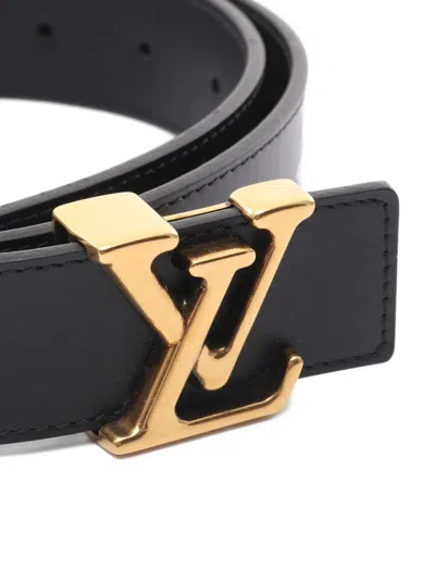 Pre-owned Louis Vuitton 2018 New Wave Leather Belt