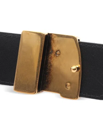 Pre-owned Louis Vuitton 2018 New Wave Leather Belt