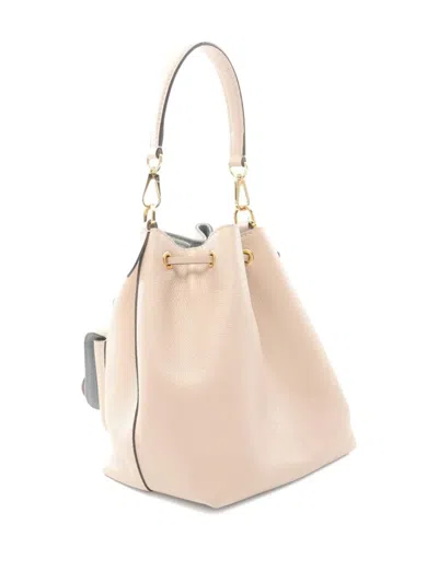 Pre-owned Louis Vuitton 2021 Lockme Bucket Leather Handbag In Neutral