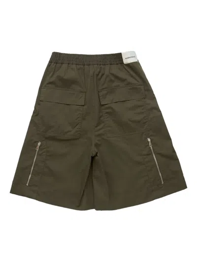 Namacheko Parachute Bermuda Shorts In Green