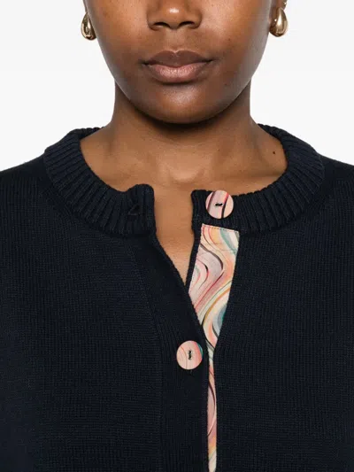 Ps By Paul Smith Contrast-trim Cardigan