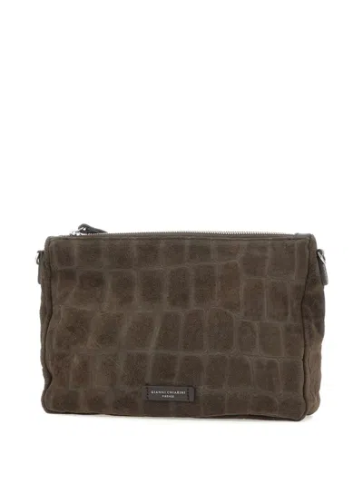 Gianni Chiarini Suede Clutch Bag