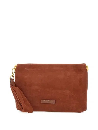 Gianni Chiarini Suede Clutch Bag