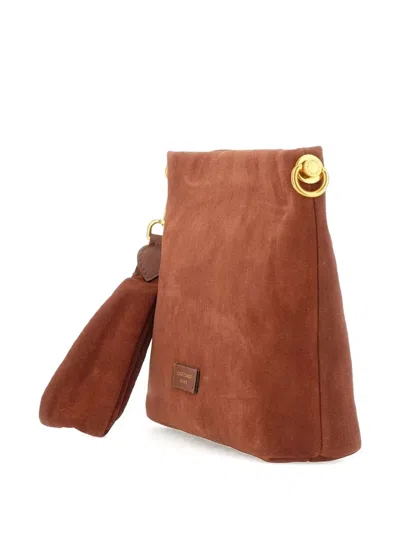 Gianni Chiarini Suede Clutch Bag