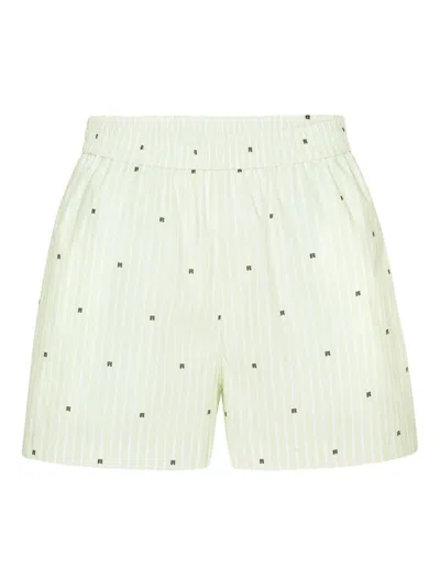 Rotate Birger Christensen Striped Shorts