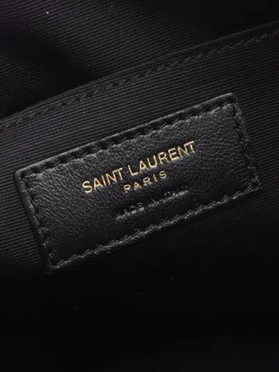 Pre-owned Saint Laurent 2021 Lou Roux Crossbody Bag In Black