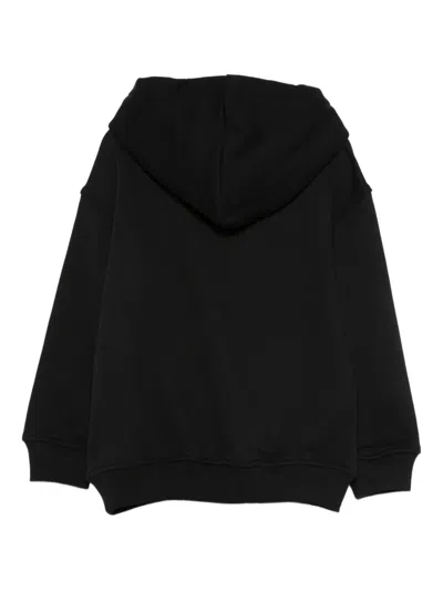 Moschino Teddy Bear-print Hoodie In Black