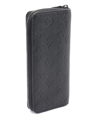 Pre-owned Louis Vuitton 2021 Zippy Wallet In Black