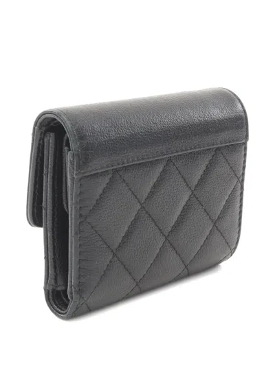 Pre-owned Chanel 2019 Diamond-quilted Wallet